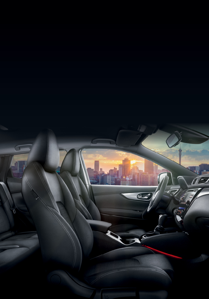 Qashqai RHD Interior dash view